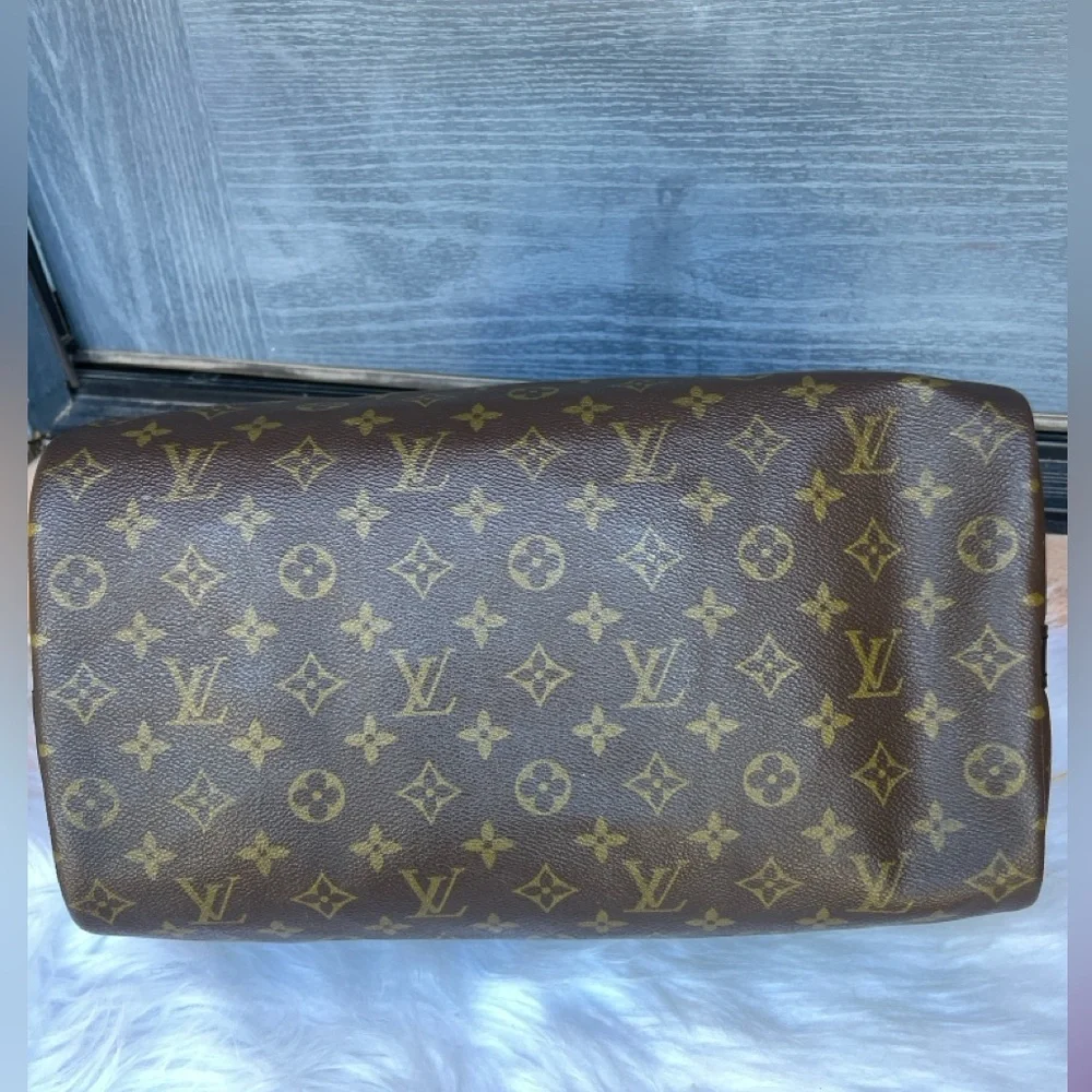 LOUIS VUITTON Speedy 35 Custom Bandoulire - Picture 3 of 15